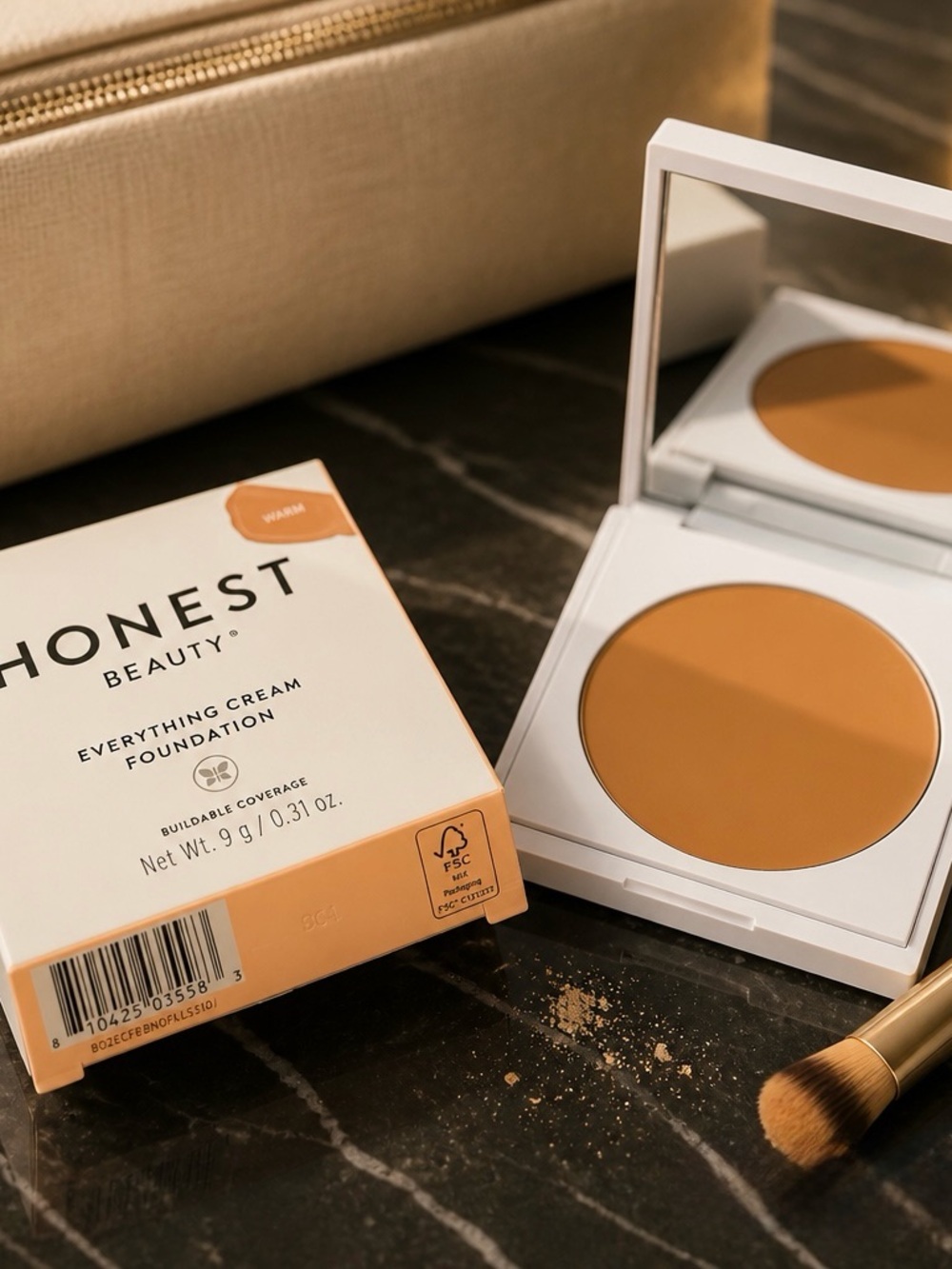 The Honest Company Everything Cream Foundation - Warm Tan